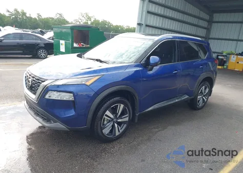 2021 Nissan Rogue Sl Fwd z USA, uszkodzony, nr VIN 5N1AT3CA5MC724882